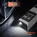 Porodo Multi-Function 6-In-1 Power Tool Jump Starter with Air Compressor & Power Bank - Black Gray