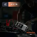 Porodo Multi-Function 6-In-1 Power Tool Jump Starter with Air Compressor & Power Bank - Black Gray