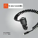 Porodo 110W Car Charger - Black