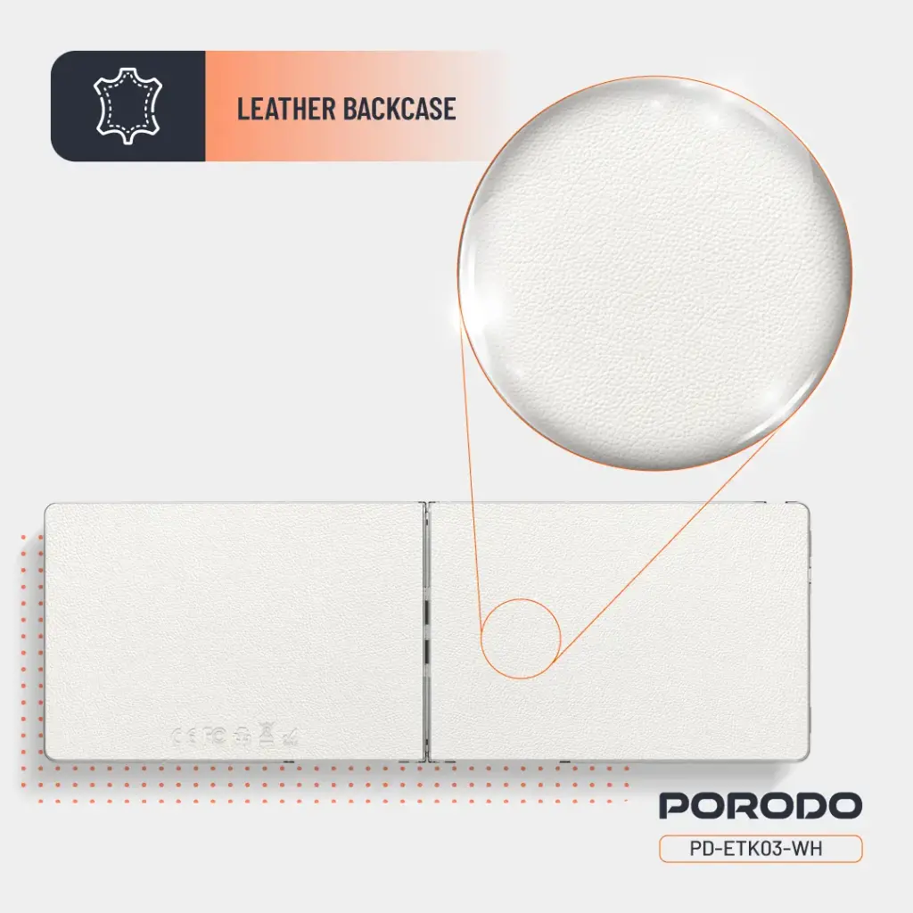 Porodo Crystal Shell Wireless Keyboard