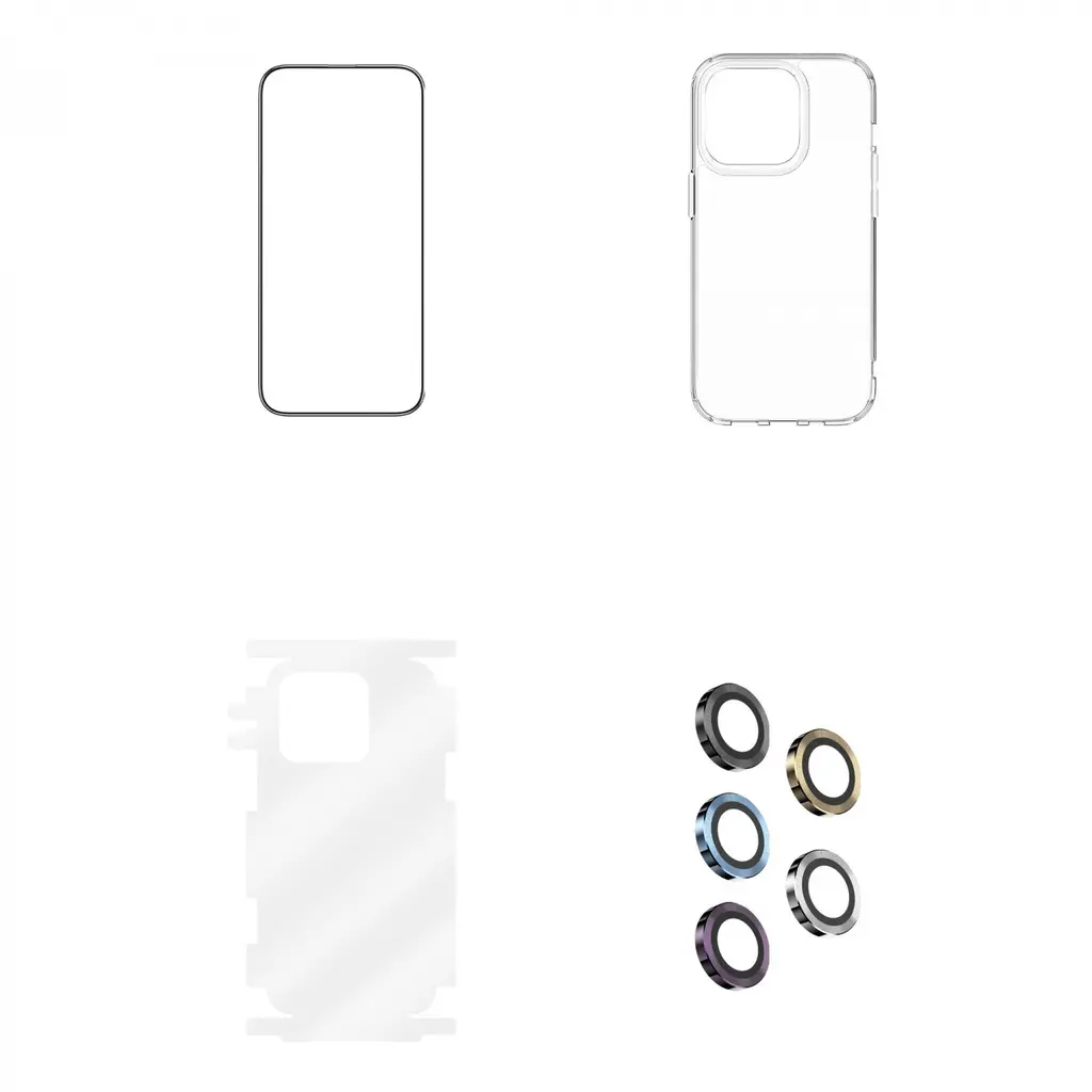 Green Lion 4 in 1 360° Protection Pack - iPhone 14 Pro Max.webp