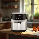 Green Lion Deluxe Air Fryer LED Touch Screen 8L - Black (3).webp