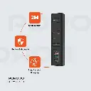 Porodo 85W Multi-Port USB Charging HUB - Black