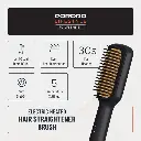 Porodo Lifestyle Electric Heated Hair Straightener Brush - Black (1).webp