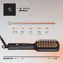 Porodo Lifestyle Electric Heated Hair Straightener Brush - Black (5).webp
