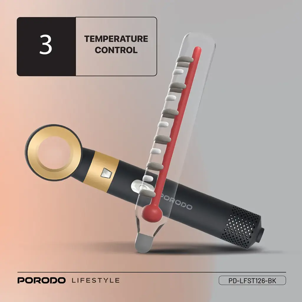 PD-LFST126-BK - Three Temperature Settings