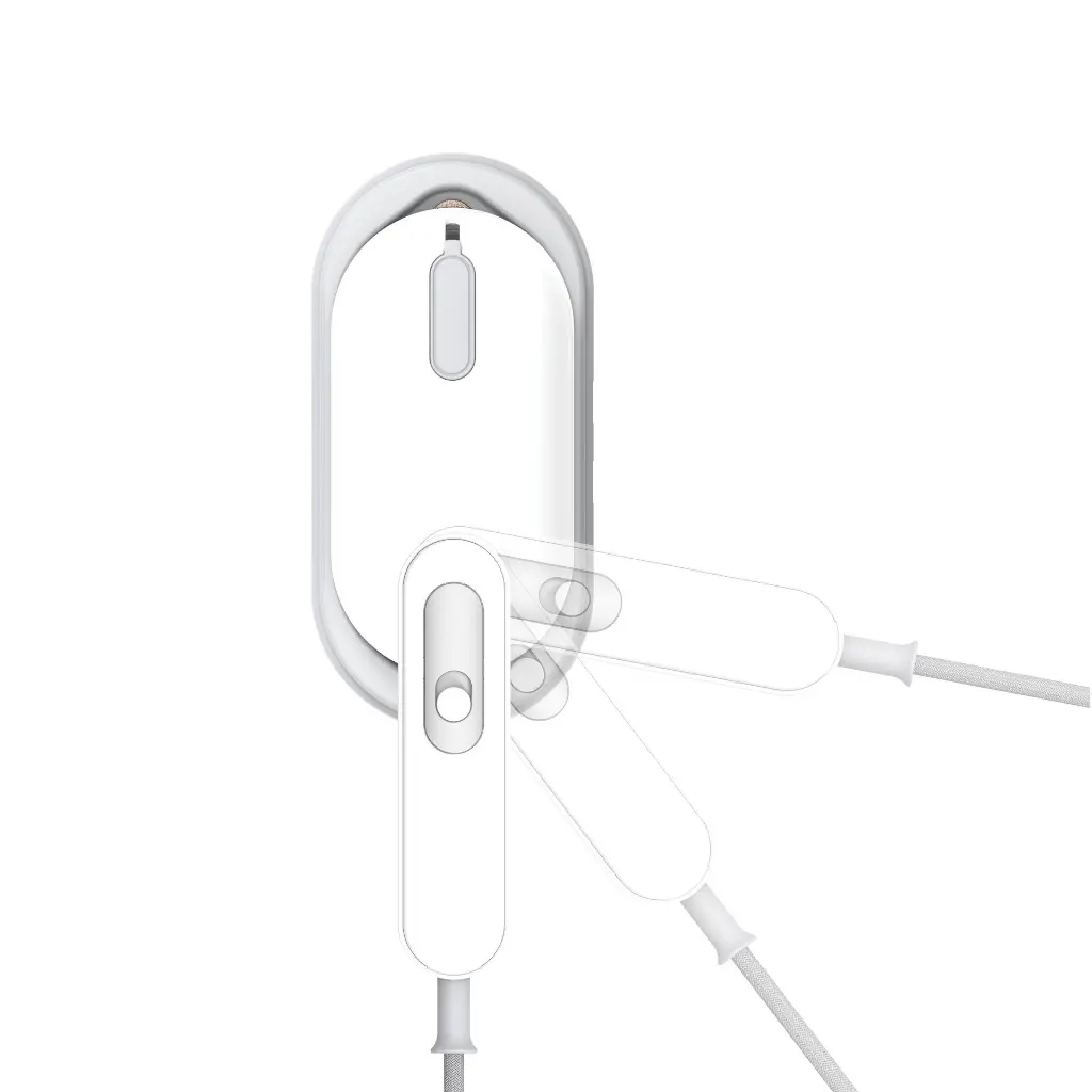 Porodo Lifestyle Mini Steam Iron 1100W UK - White (2).webp