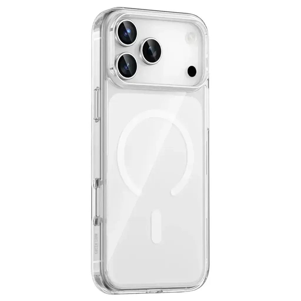 [GNMCRYC17PCL] Green Lion MagSafe Crystal Clear Case for iPhone 17 Series (iPhone 17 Pro).webp
