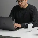 Porodo Sovo MagSafe Power Bank with Charging LED Light - White2.webp