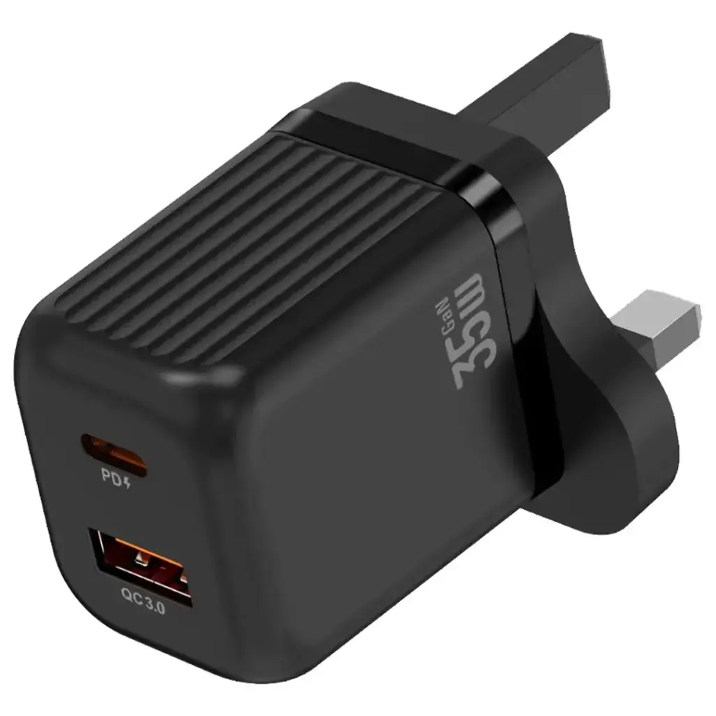 Green Lion Ultra Compact Gan Wall Charger 35W - Black.webp