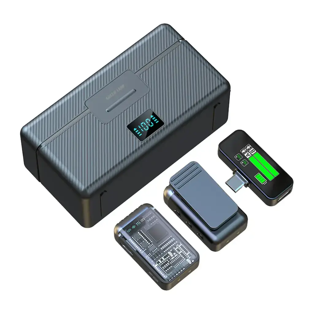 Green Lion GM-90X Type-C Microphone - Black.webp