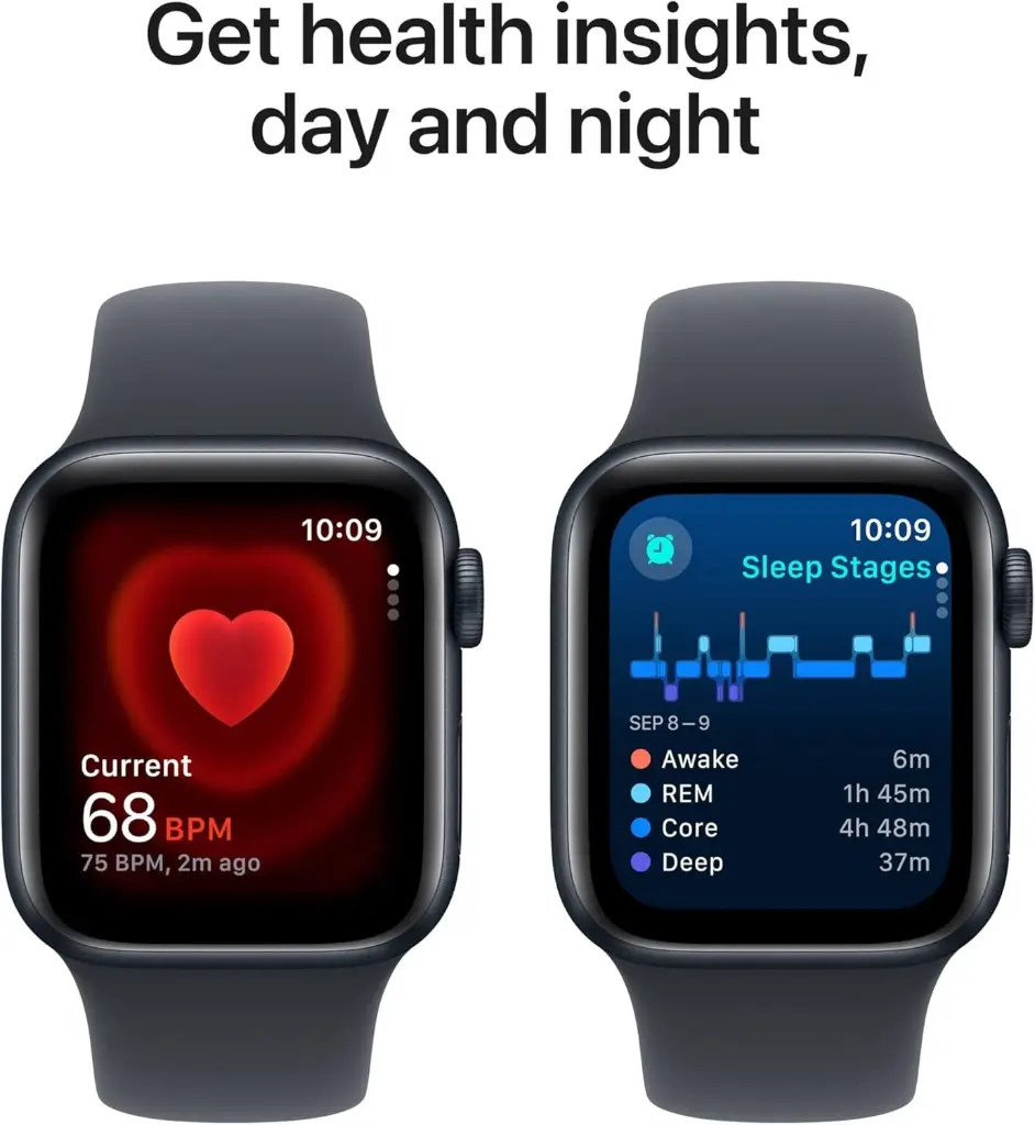 Apple Watch Se (Gps) - 2Nd Generation - 40Mm - Midnight Aluminium 
