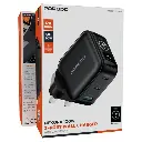 Porodo Nexora 100W 3-Port Wall Charger with LCD Display - Black1.webp