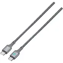 Porodo USB-C To USB-C Charging & Data Cable PD 240W gy3.webp