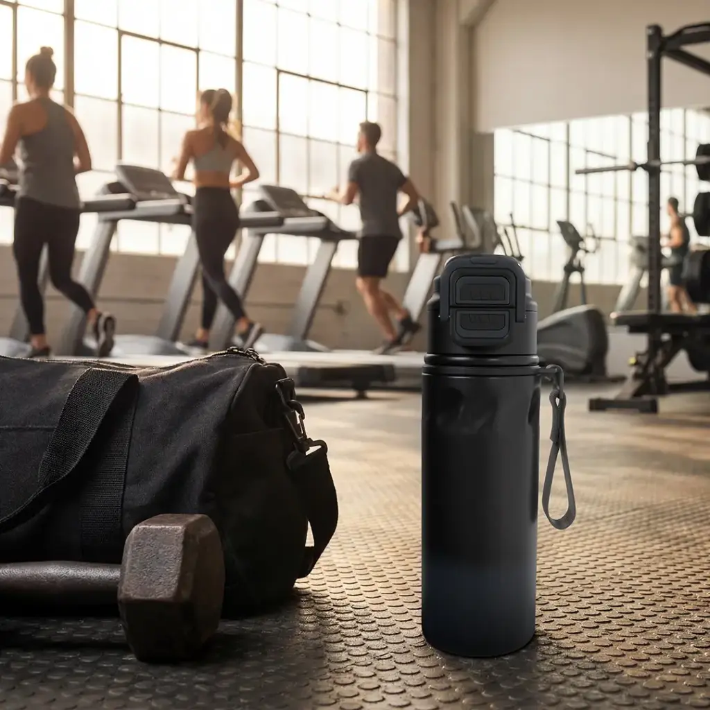Porodo Lifestyle Powersip Sports Water Bottle 670mL (PDLFSTB25BK) (2).webp