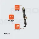 Porodo Lifestyle 4 Style Hair Iron - Black (2).webp