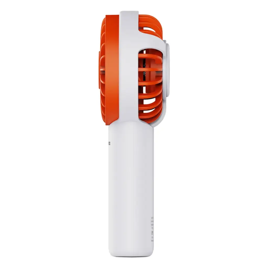 Porodo Lifestyle Chillo Rechargeable Handy Fan - 1200mAh, White.webp