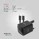 Porodo USB-C Power Delivery Wall Charger with Lightning Cable - Black (3).webp