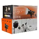 Porodo Cannes Studio 100W Professional LED Photography Light with Remote - Black (1).webp