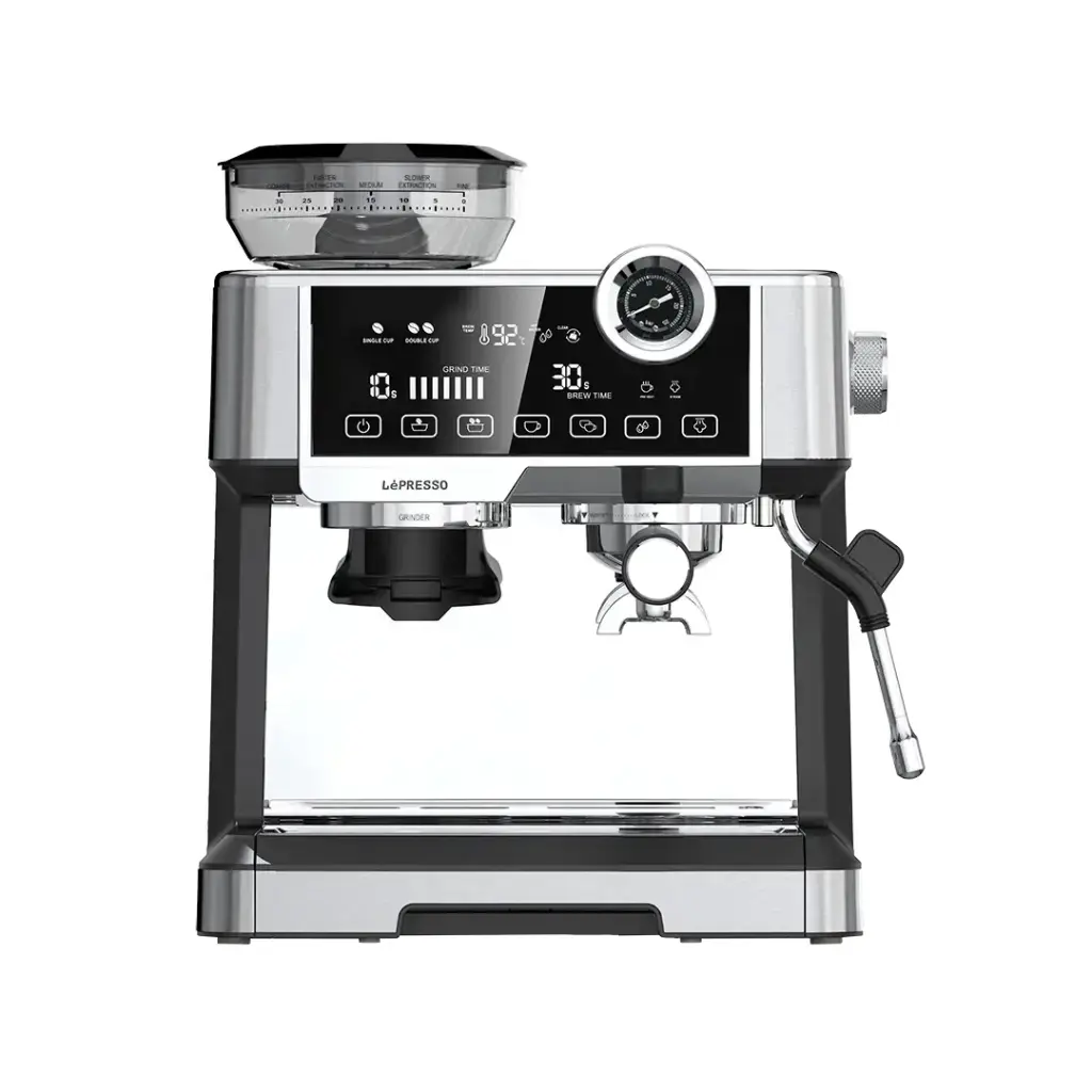 Lepresso Dual Boiler Espresso Machine - Silver.webp