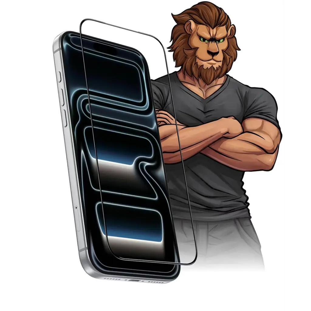 Green Lion 3D Silicone Plus For Iphone 18 Pro Max - Clear.webp