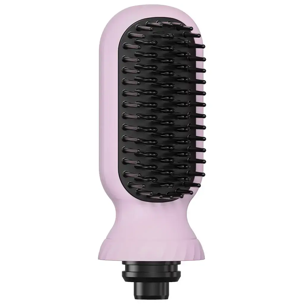 Porodo 5-In-1 Hair Styling Tool with Auto-Wrap Curling & Straightening - Pink5.webp