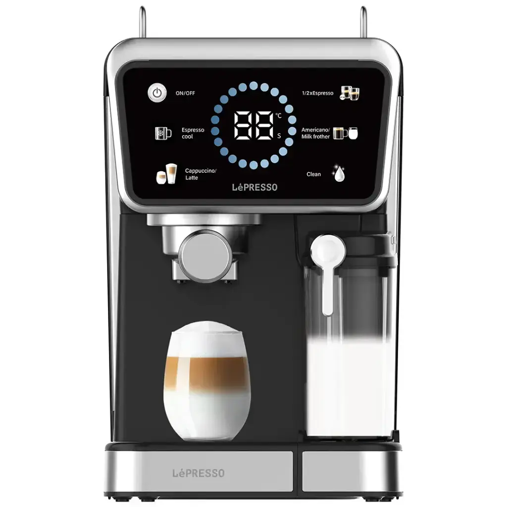 [LPCFFTEM0070BK] LePresso Réveil Hot & Cold Brewing Coffee Machine - Black.webp