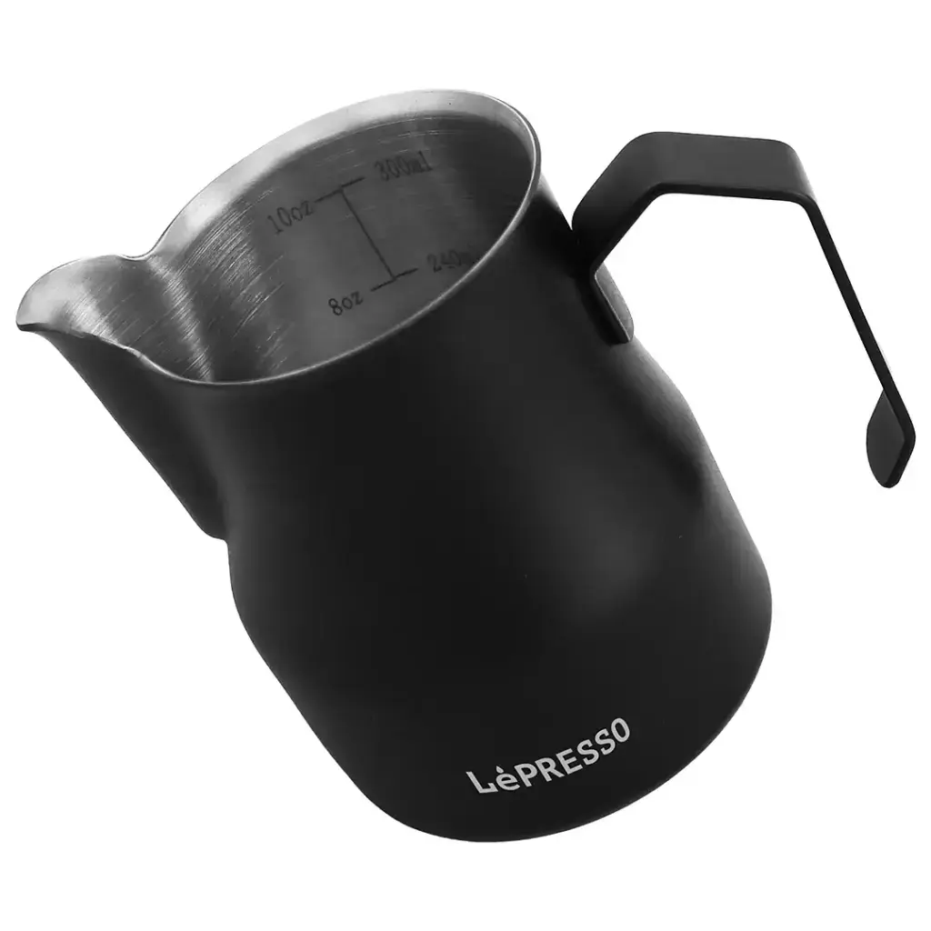 Lepresso Milk Frothing Pitcher - Black2.webp