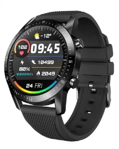 Riversong Motive 2C SW10 Smartwatch, 1.28-inch – Black