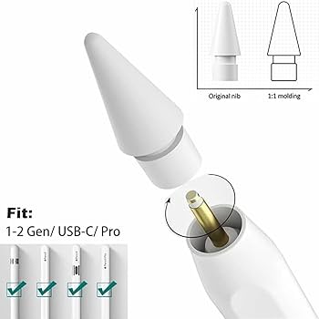 Apple Pencil Tips - 4 pack