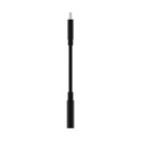 Belkin RockStar 3.5mm Audio + USB-C Charge Adapter – Black – view 3