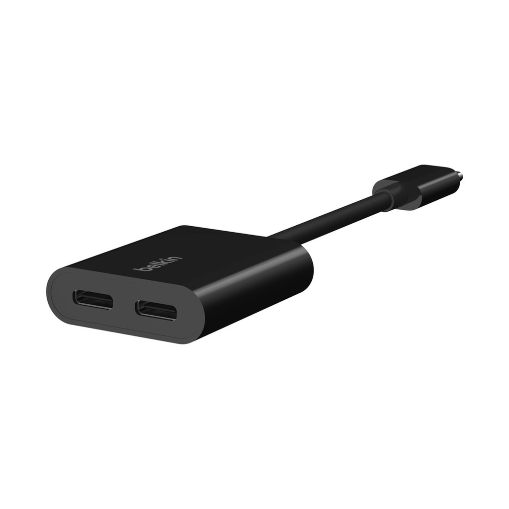 Belkin RockStar USB-C Audio + Charge Adapter 60W – Black – view 2