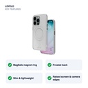 Levelo Solo MagSafe Case for iPhone 15 Pro Max – White – key features