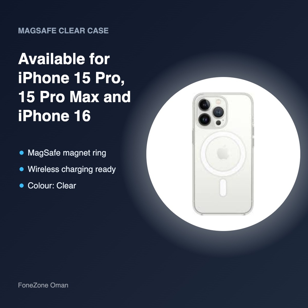 MagSafe Clear Case for iPhone 15 Series – compatibility