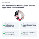 Key features – Viva Madrid Venturx Artisian Leather Strap for Apple Watch 42/44/45/46/49mm – Li