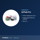 Compatibility – Ahastyle Silicone Keychain Rugged Case for AirPods Pro