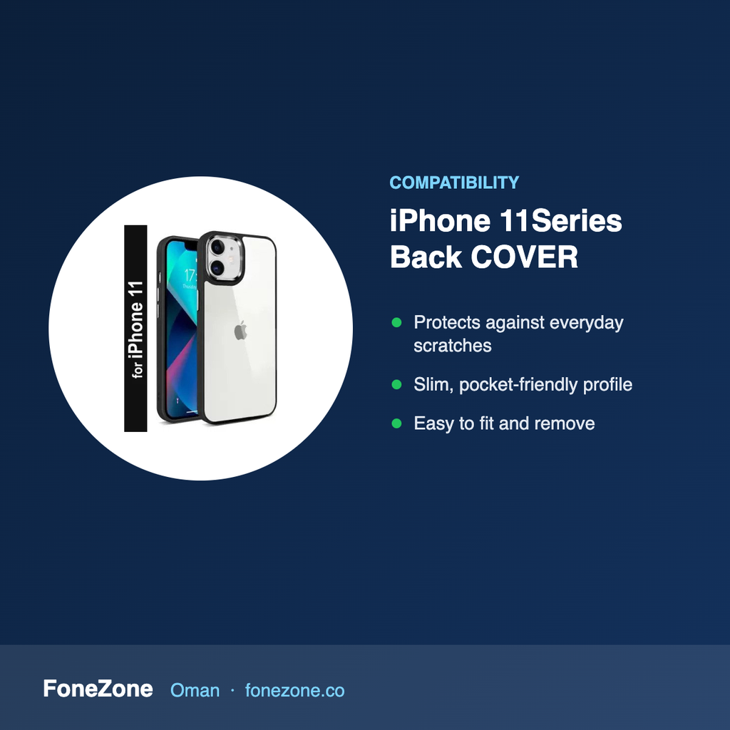 Compatibility – iPhone 11Series Back COVER