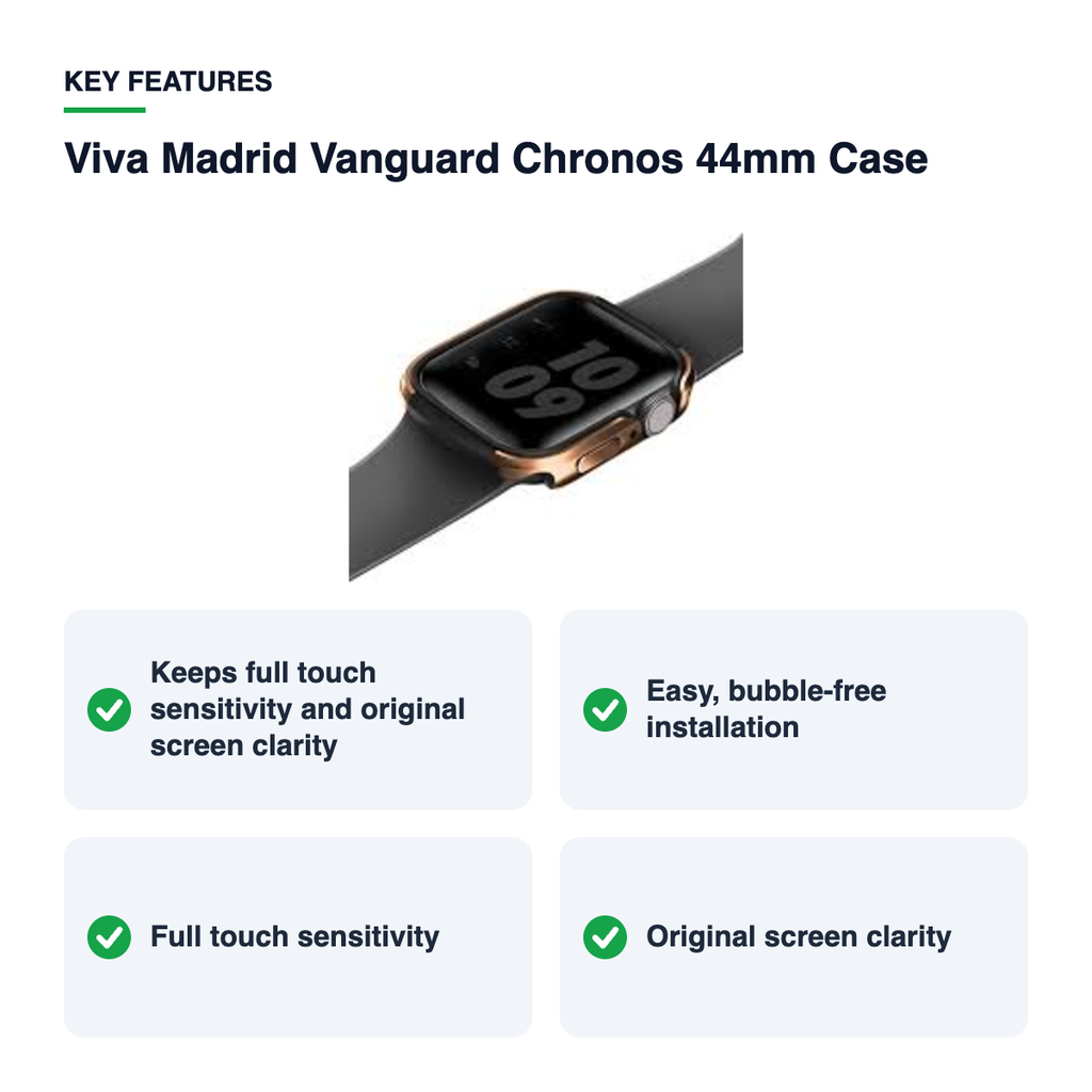 Key features – Viva Madrid Vanguard Chronos 44mm Case