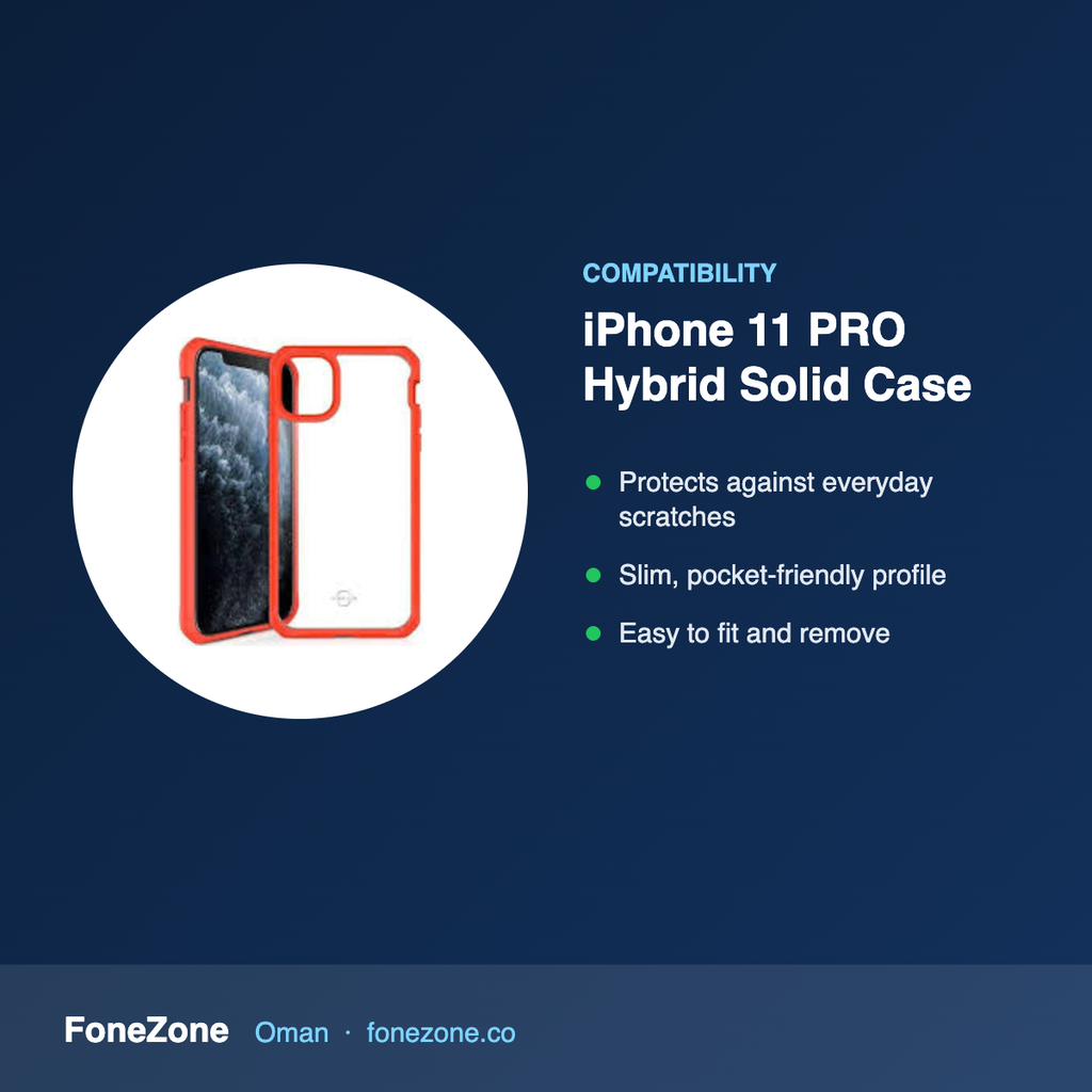 Compatibility – ITSKINS iPhone 11 PRO Hybrid Solid Case