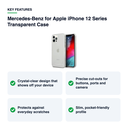 Key features – Mercedes-Benz for Apple iPhone 12 Series Transparent Case