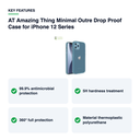 Key features – AT Amazing Thing Minimal Outre Drop Proof Case for iPhone 12 Series