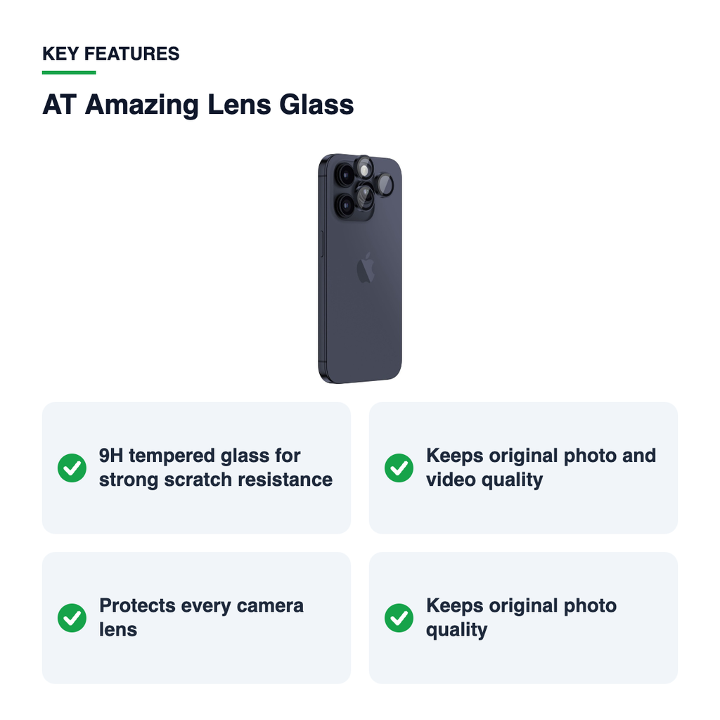 Key features – AT Amazing Lens Glass