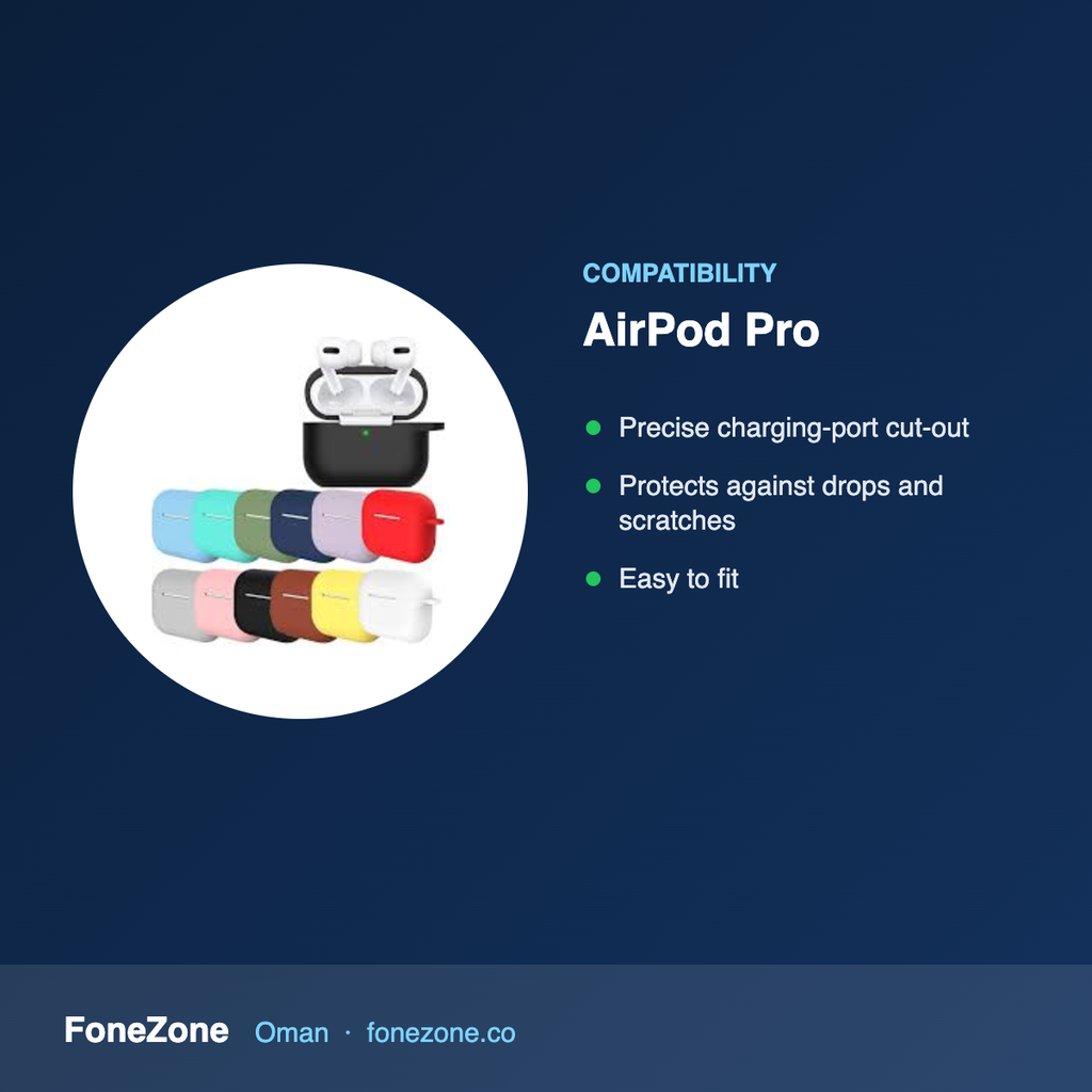 Compatibility – Silicon Case for AirPod Pro