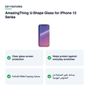 Key features – Amazing Thing At U Shape Cutting Glass for iPhone 12 Series