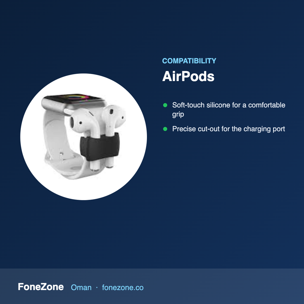 Compatibility – Ahastyle Silicone Watch Band Holder for AirPods