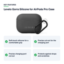 Key features – Levelo Gorra Silicone for AirPods Pro Case