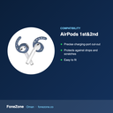 Compatibility – Ahastyle Silicone Earhooks Cover for AirPods 1st&2nd