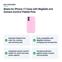 Key features – Beats for iPhone 17 Case with MagSafe and Camera Control Pebble Pink
