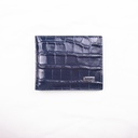 FZONE Leather Expert Bi-Fold Wallet – Navy Blue | Original product photo