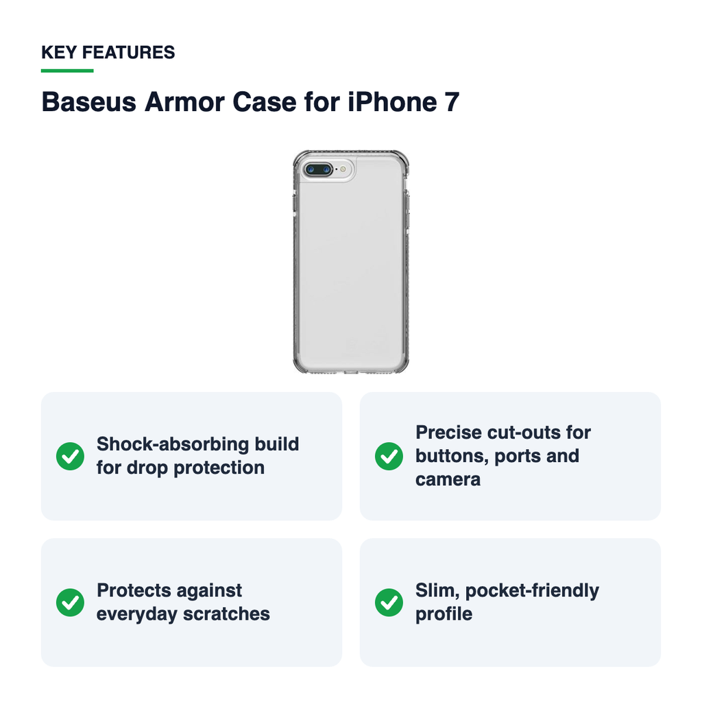 Key features – Baseus Armor Case for iPhone 7